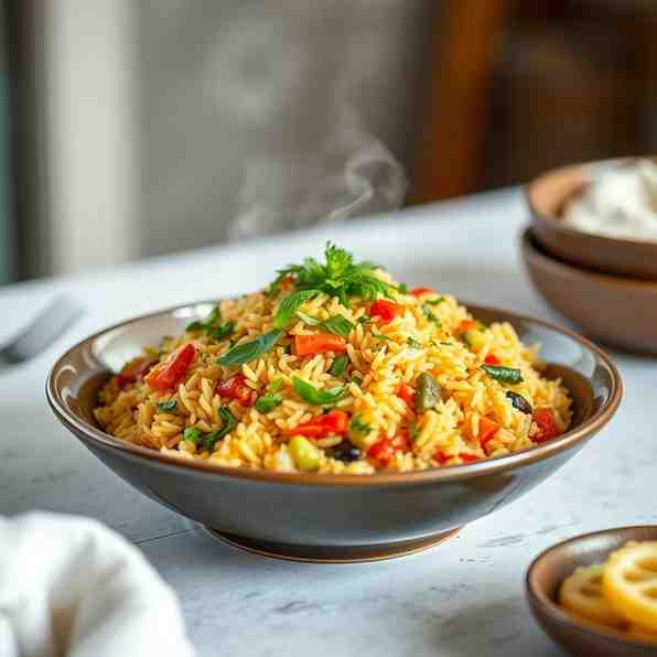 Easy Veg Pulao Meal Recipe